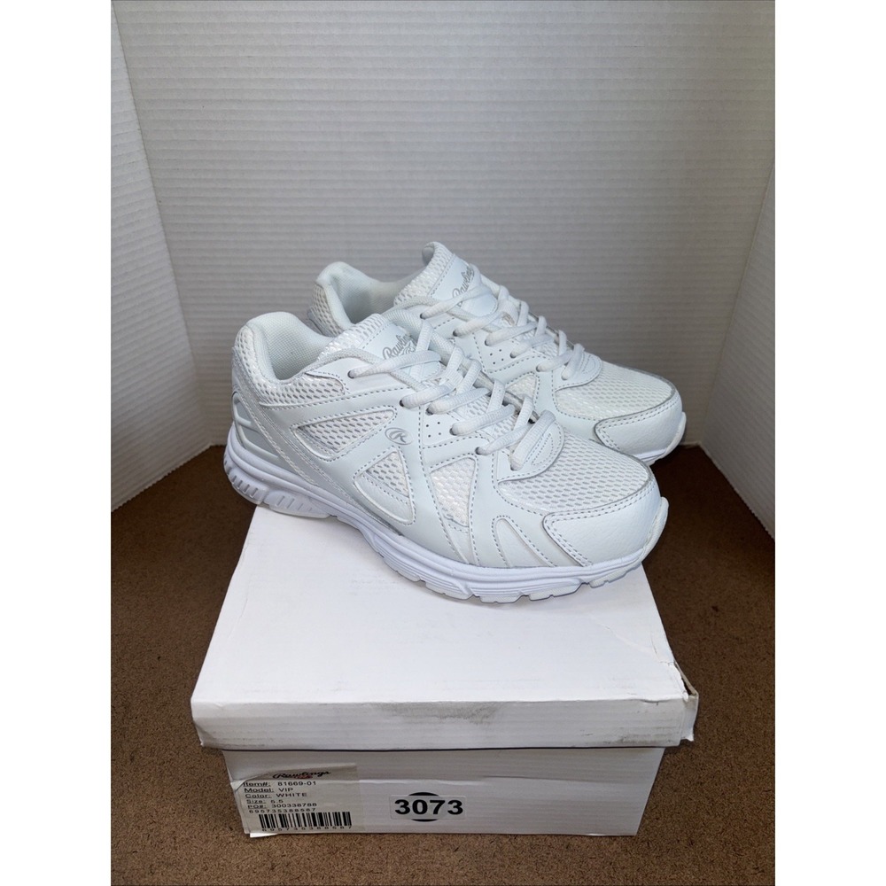 RAWLINGS VIP Womens Athletic Shoes White 81669-01 Size 5.5